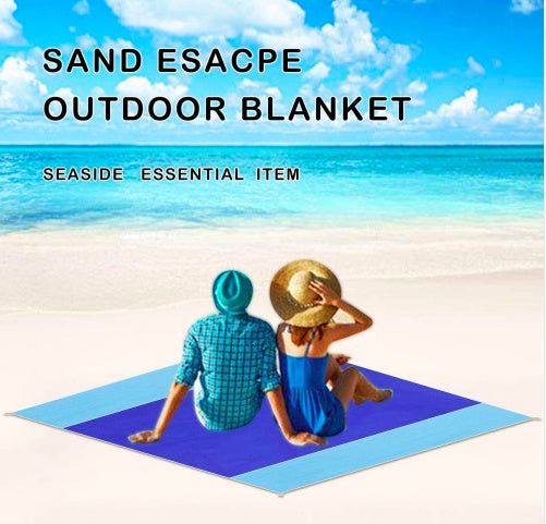 Sandfri strandmatta
