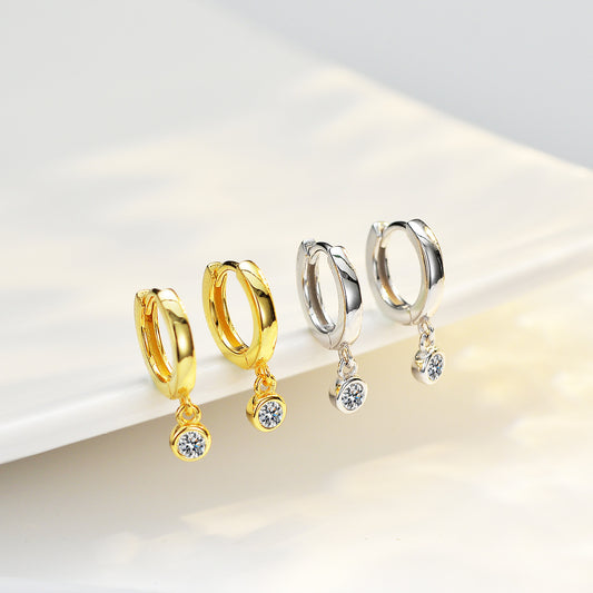 Silverörhängen Bubble Stud