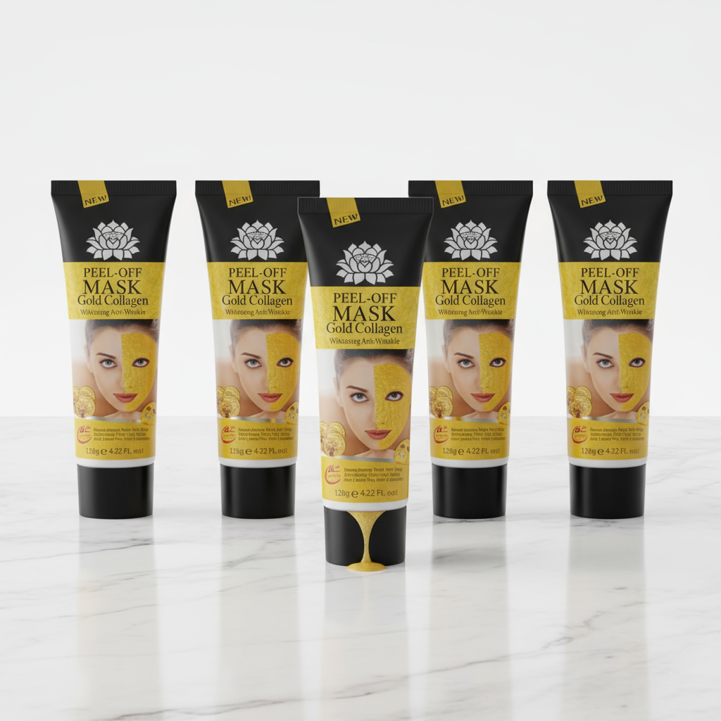 Guld Kollagen Peel Off Mask – Lyxig ansiktsmask för strålande hud