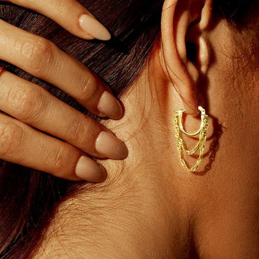 Fashion French Chain örhängen