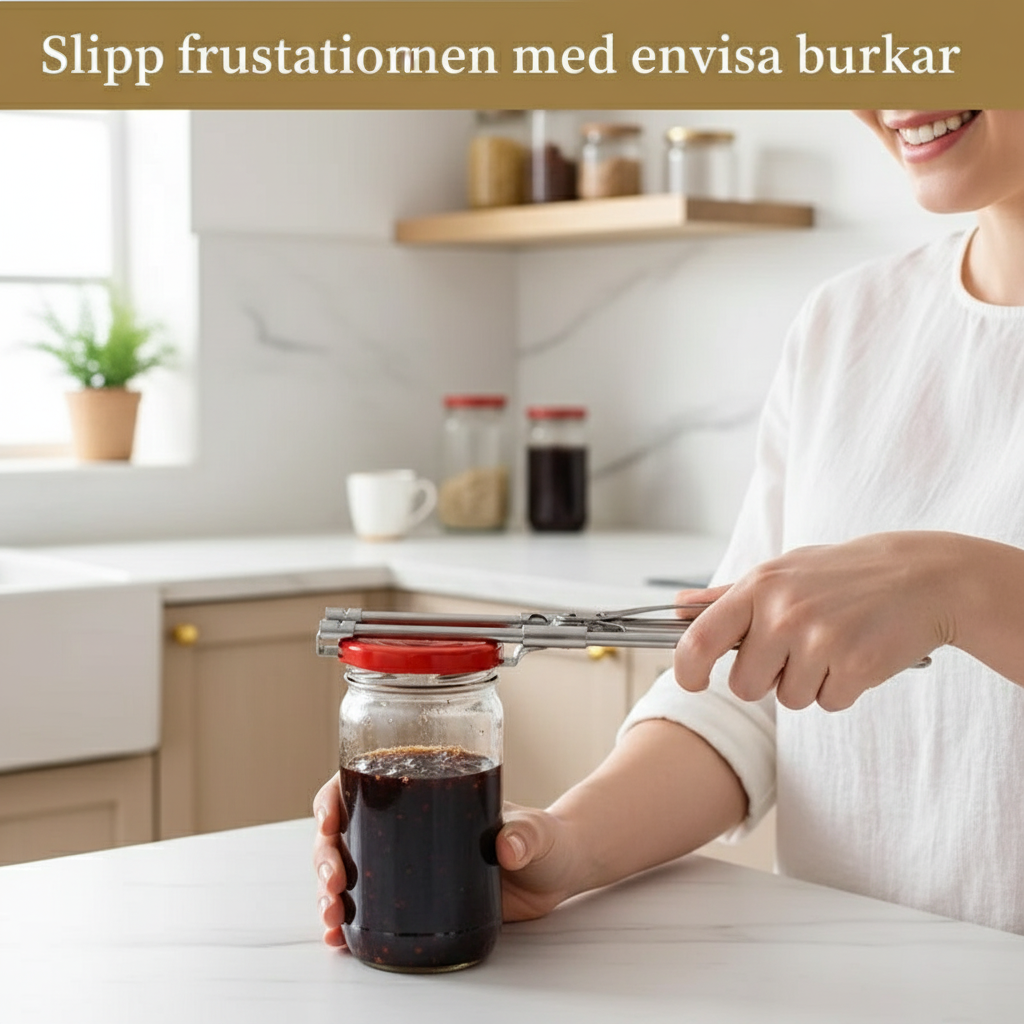 Slipp frustrationen med envisa burkar – så här öppnar du allt utan ansträngning