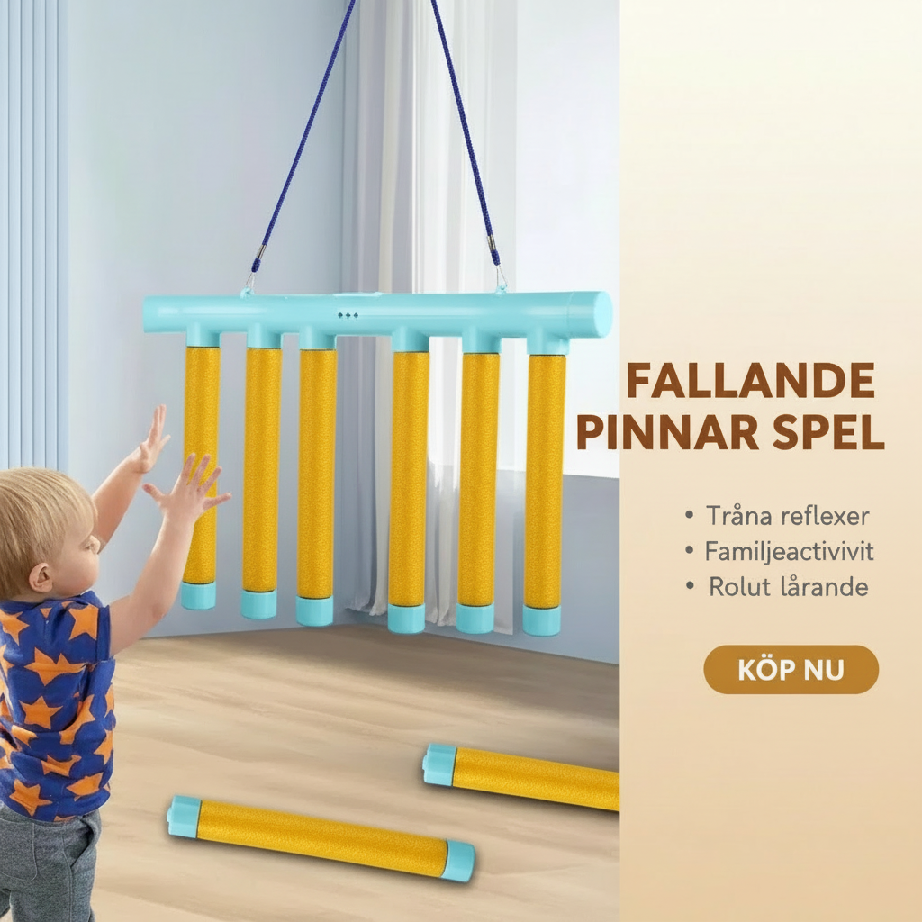 Fallande Pinnar – Det Roliga Reaktionsspelet som Hela Familjen Älskar