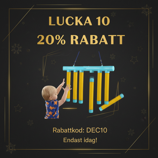 Lucka 10: 20% Rabatt på Fallande Pinnar Spel – Perfekt Julklapp! 🎄