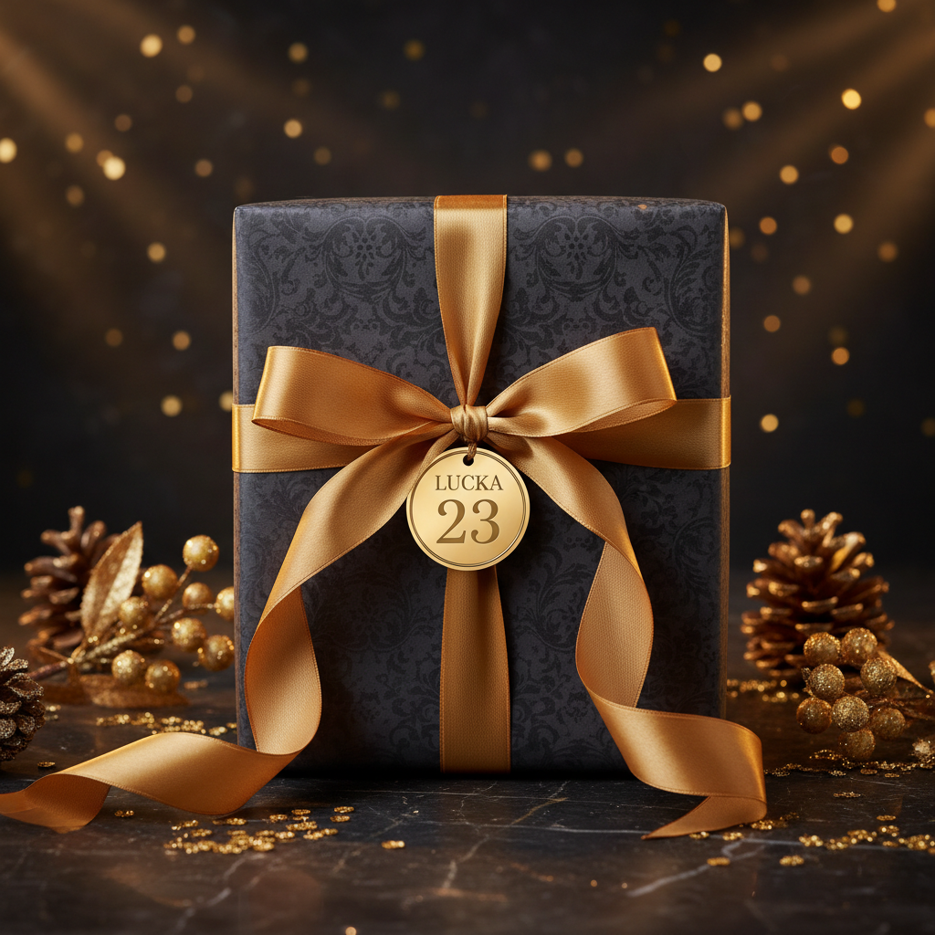 Lucka 23: Lyxiga örhängen geometric med 20% rabatt