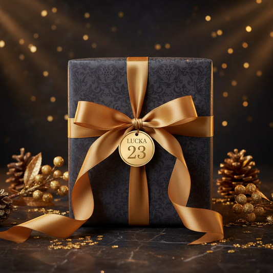 Lucka 23: Lyxiga örhängen geometric med 20% rabatt