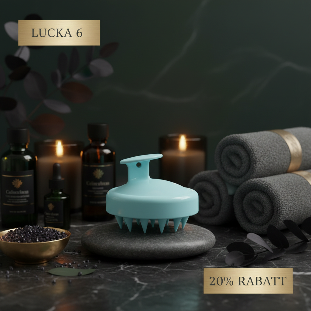 Lucka 6: Unna dig lyxig hårbottenmassage – 20% rabatt idag!