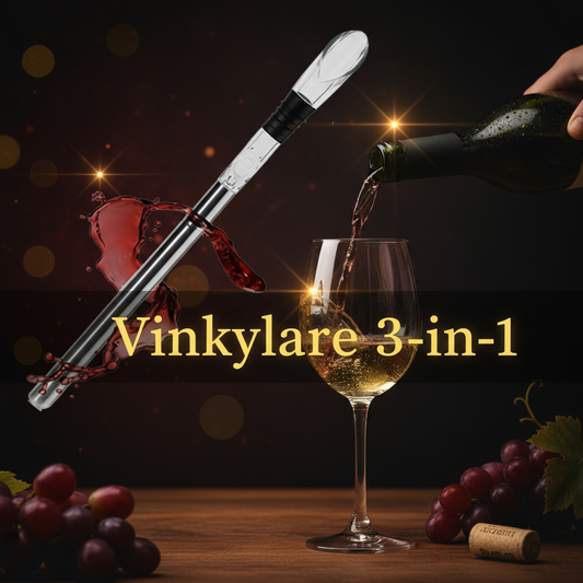 Vinkylare 3-in-1 - Den Ultimata Vinupplevelsen Hemma