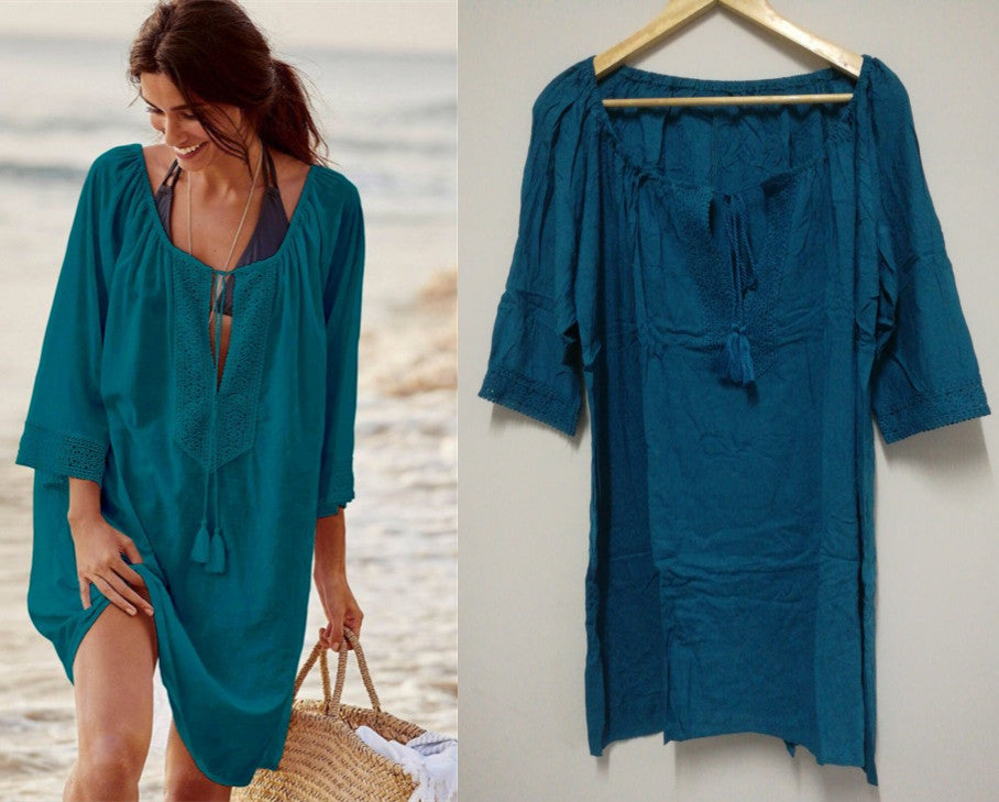 Lace Beach Blouse