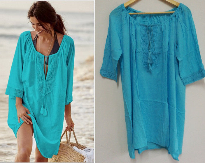 Lace Beach Blouse