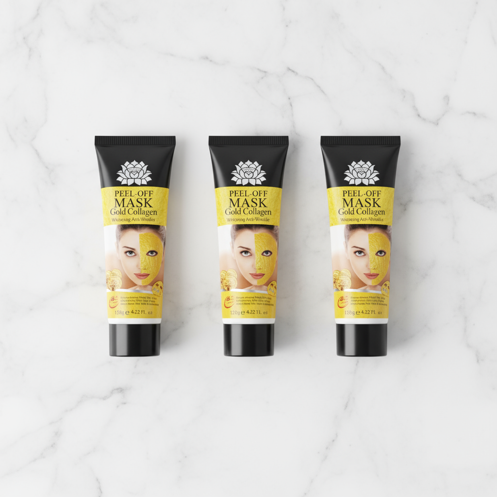 Guld Kollagen Peel Off Mask – Lyxig ansiktsmask för strålande hud