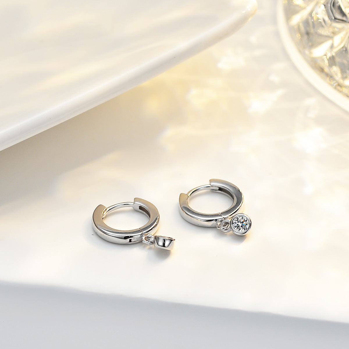 Silverörhängen Bubble Stud