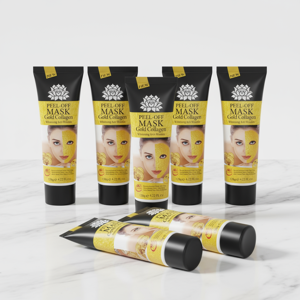 Guld Kollagen Peel Off Mask – Lyxig ansiktsmask för strålande hud