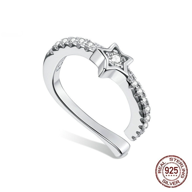 Ear Clip Single Loving Heart