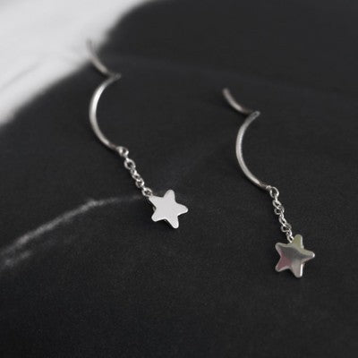 Örhängen five-pointed star wave