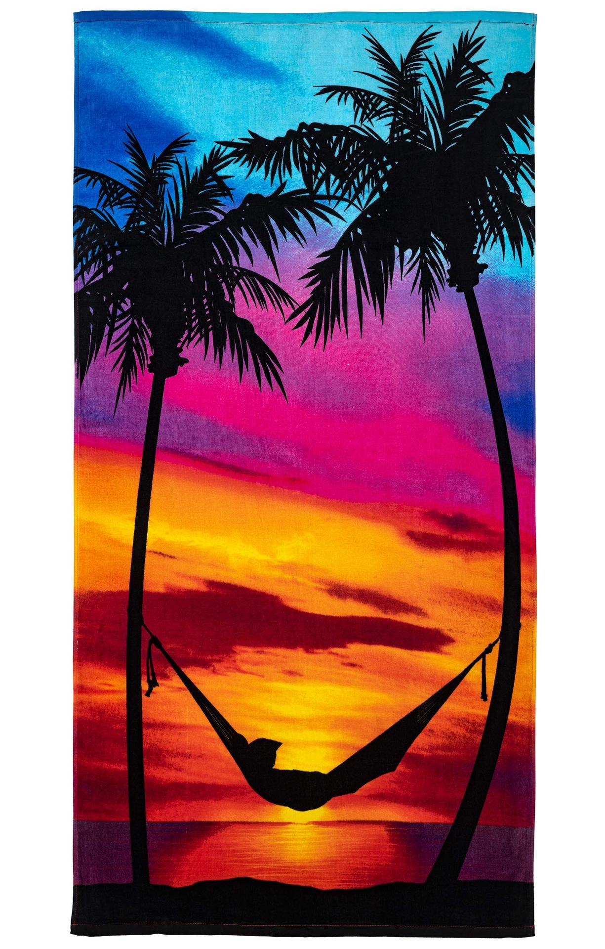 Butterfly Pattern Printed Beach Towel