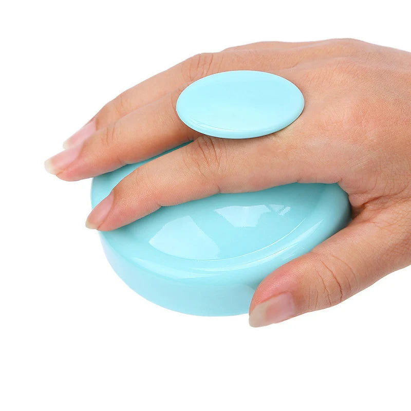 Mjuk sillikonborste för hårbottenmassage