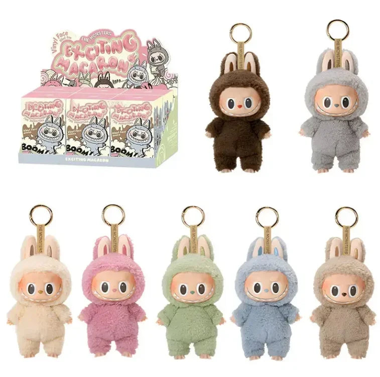 Original Popmart Labubu Mystery Boxes Exciting Macaron