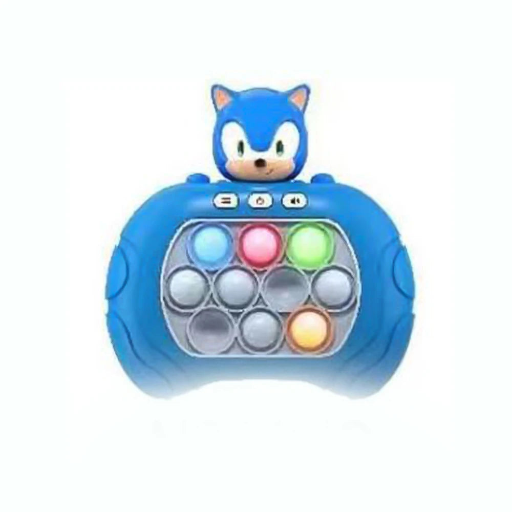 Quick Push Pop It - Elektronisk Fidget Bubble Game med Ljus & Ljud