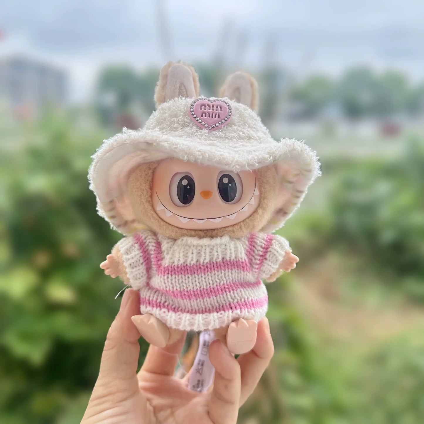 Kläder till LABUBU 15-17cm