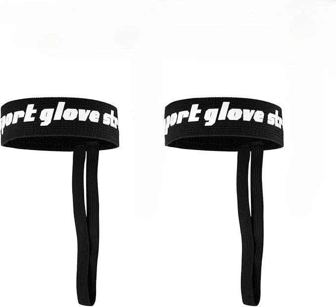 Elastiska Skidhandskeband - Justerbara Handledsremmar för Skidåkning & Snowboard