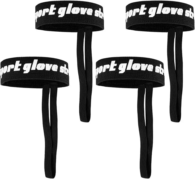 Elastiska Skidhandskeband - Justerbara Handledsremmar för Skidåkning & Snowboard