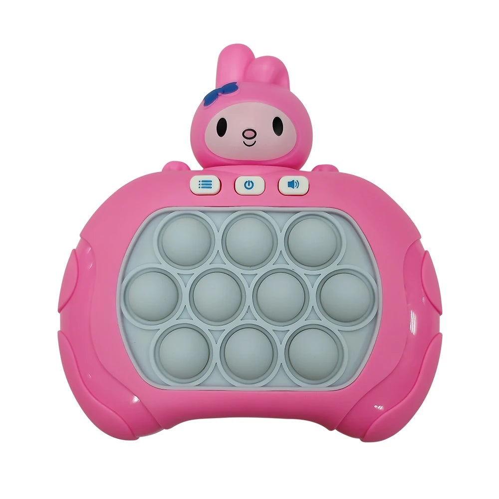 Quick Push Pop It - Elektronisk Fidget Bubble Game med Ljus & Ljud