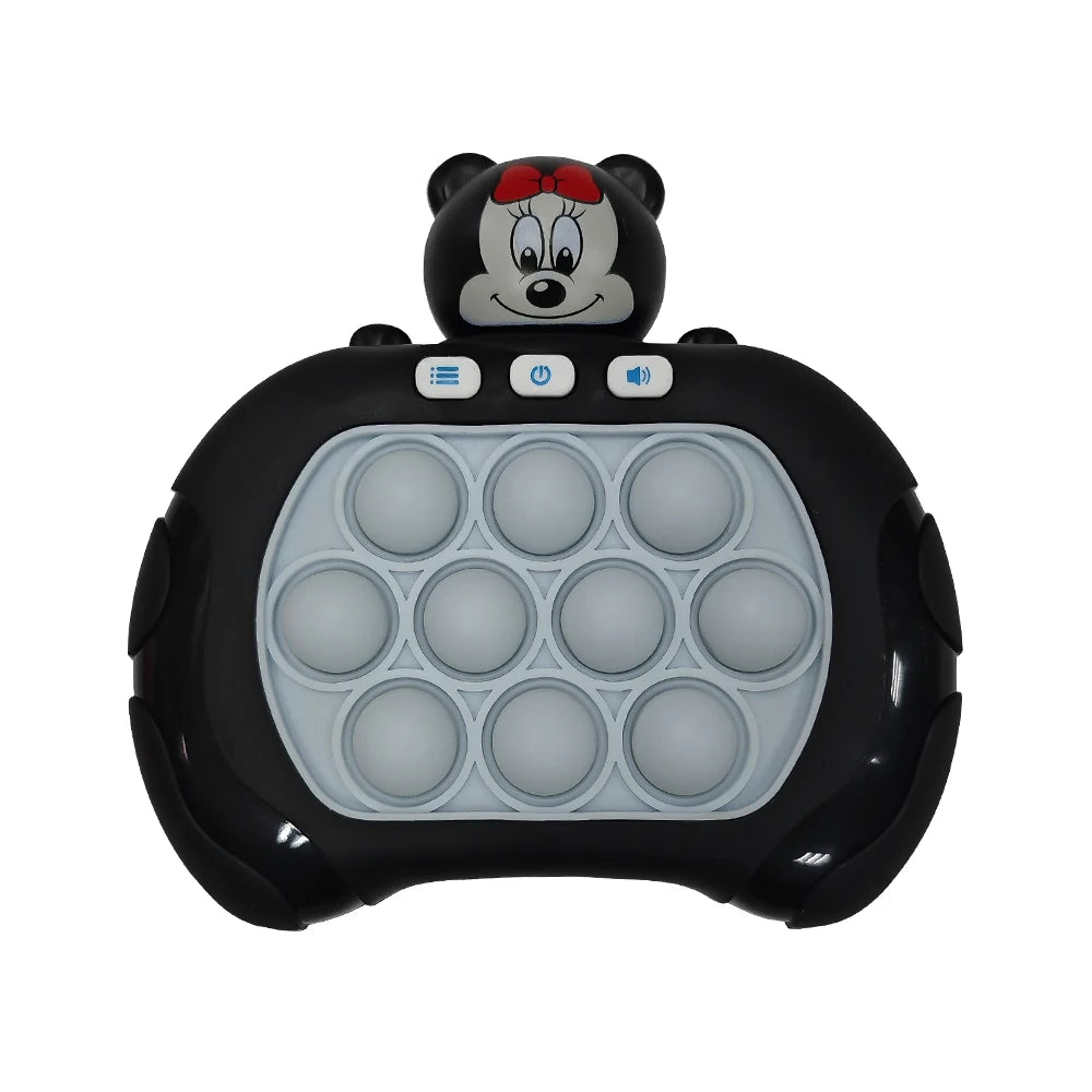 Quick Push Pop It - Elektronisk Fidget Bubble Game med Ljus & Ljud