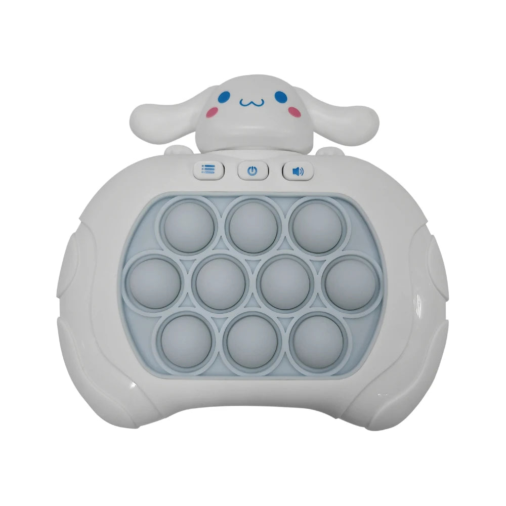 Quick Push Pop It - Elektronisk Fidget Bubble Game med Ljus & Ljud