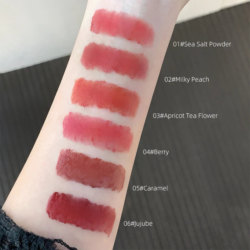 Gege Bear Söt Kanin Läppglans - Velvet Matte & Water Light