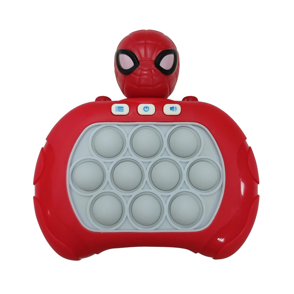 Quick Push Pop It - Elektronisk Fidget Bubble Game med Ljus & Ljud