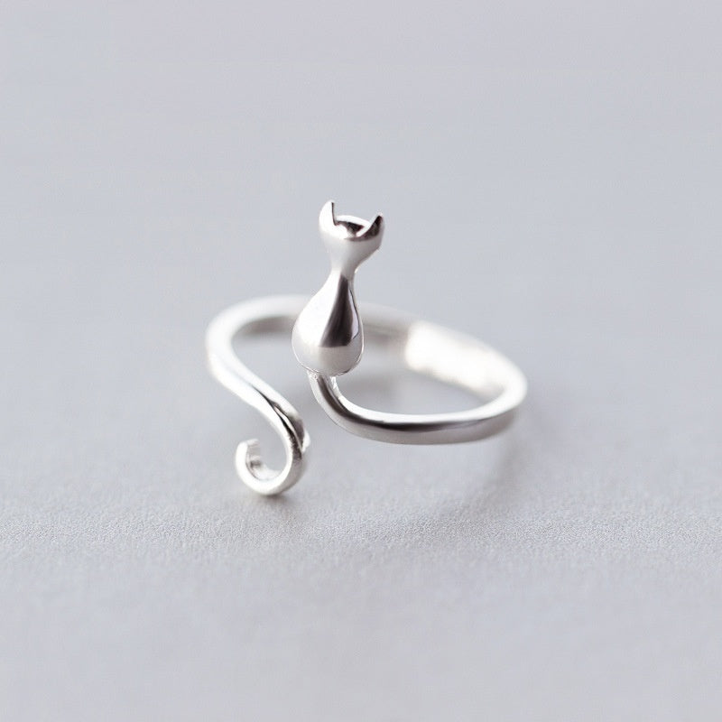 Silverring Katt