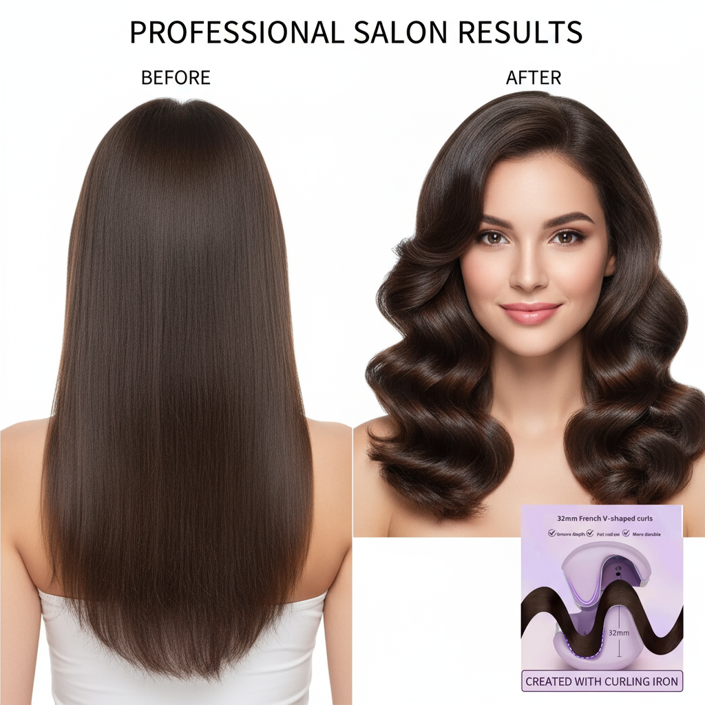 Före och efter lockar