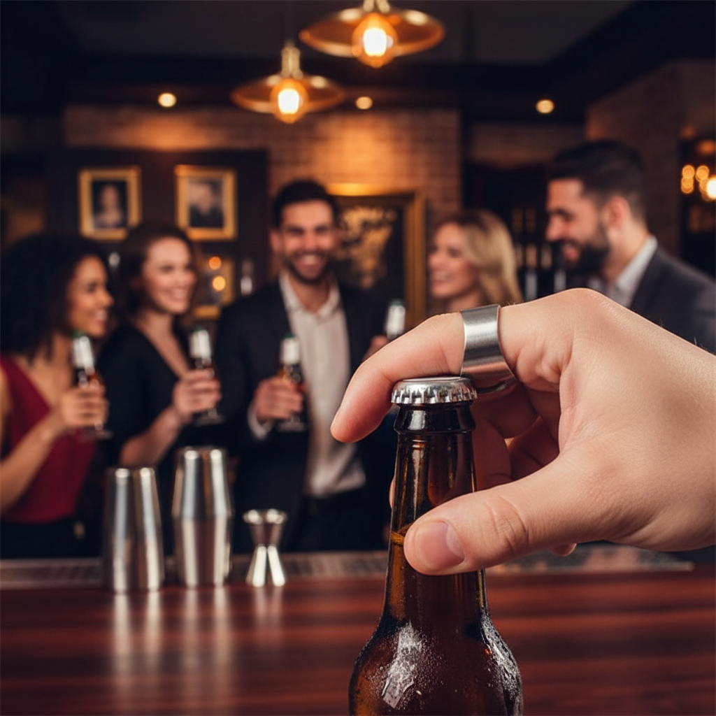 Fingerring Flasköppnare Lifestyle