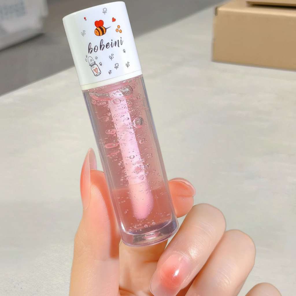 Persika Honung Läppolja - Plumpande & Återfuktande Läppglans