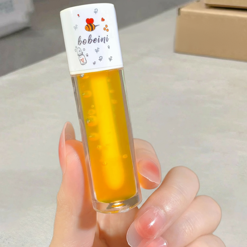 Persika Honung Läppolja - Plumpande & Återfuktande Läppglans