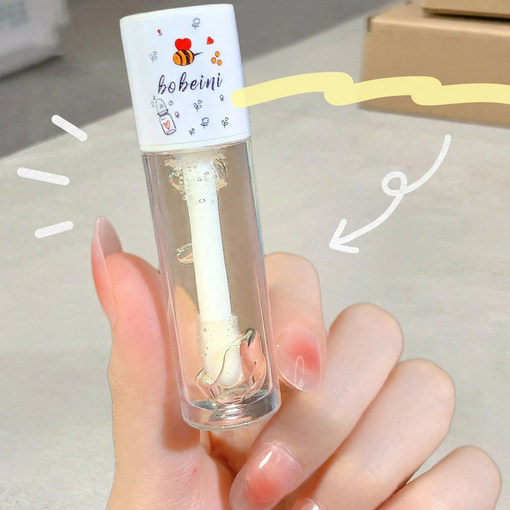 Persika Honung Läppolja - Plumpande & Återfuktande Läppglans