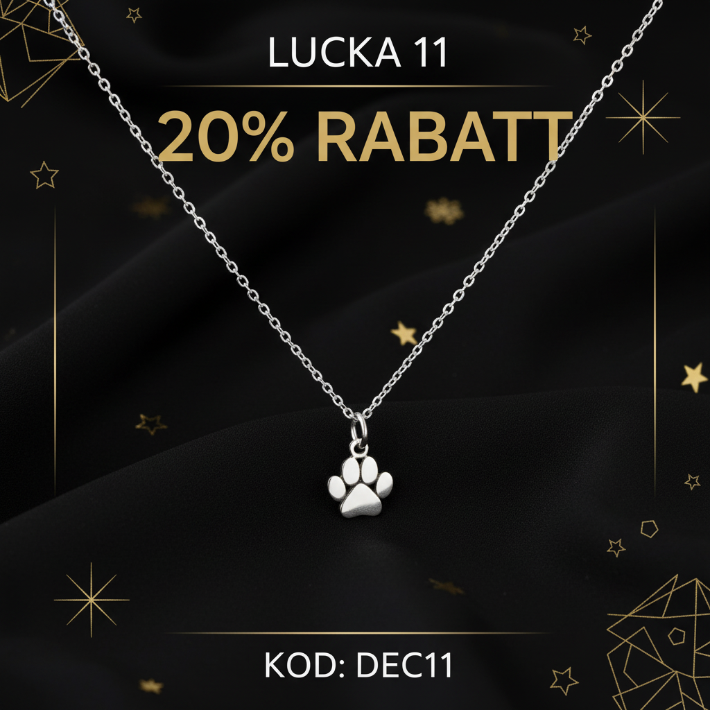 Lucka 11 - 20% rabatt på Halsband Tass