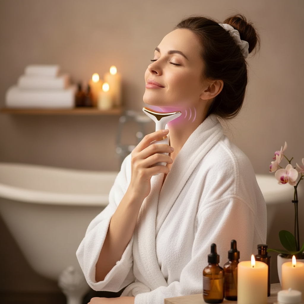 Lyxig self-care stund