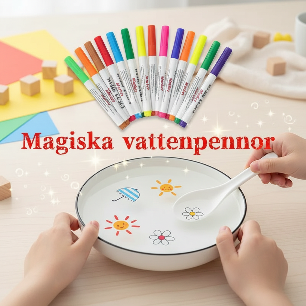 Magiska vattenpennor