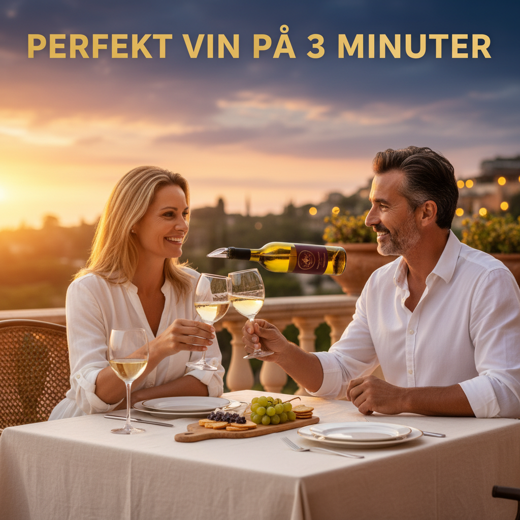 Perfekt vin på 3 minuter