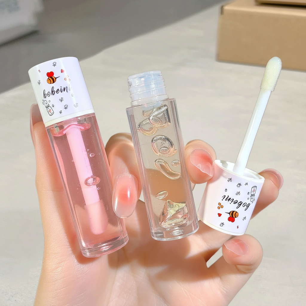 Persika Honung Läppolja - Bilder utan kinesiska tecken