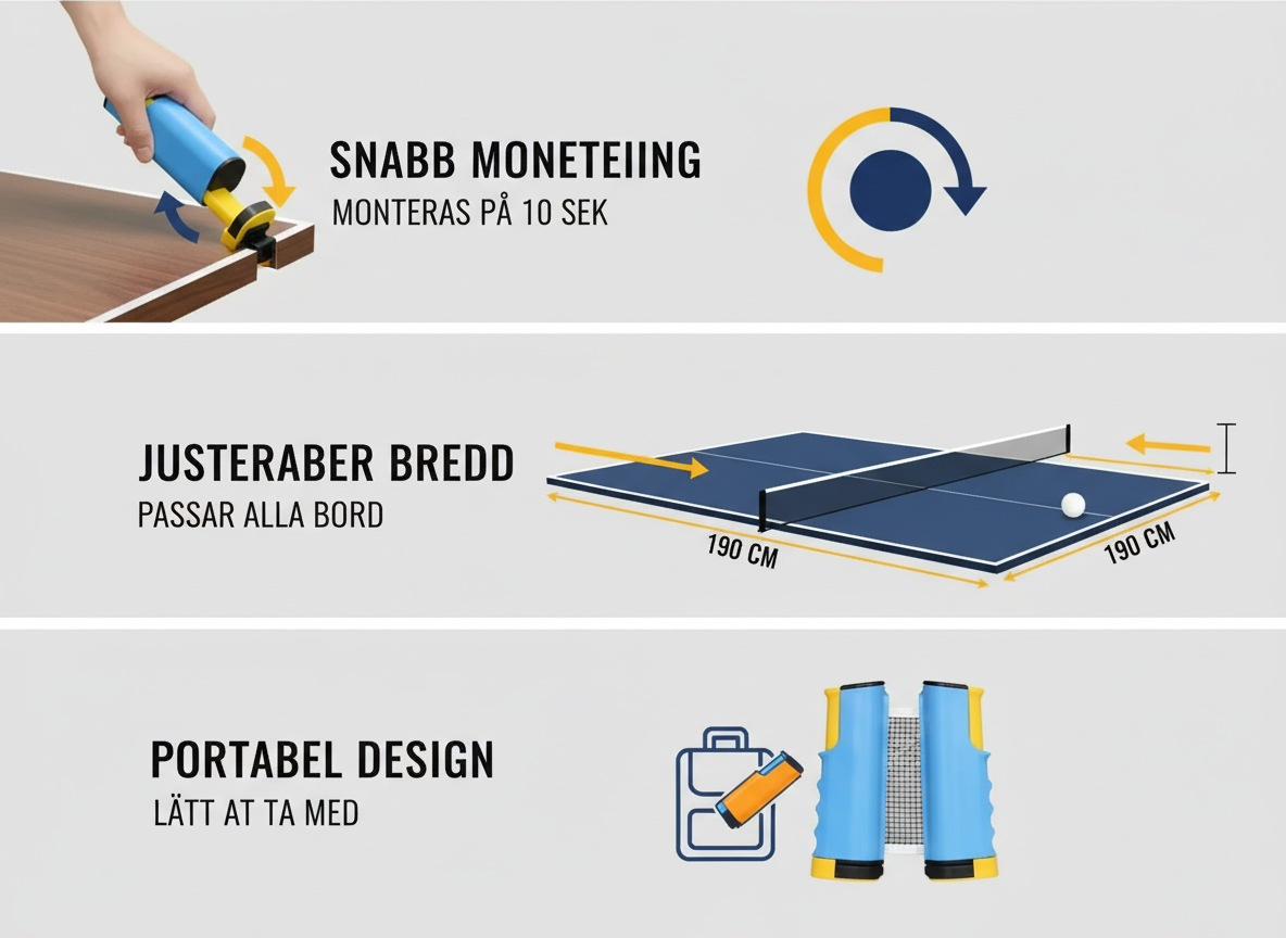 Produktfördelar - Infografik