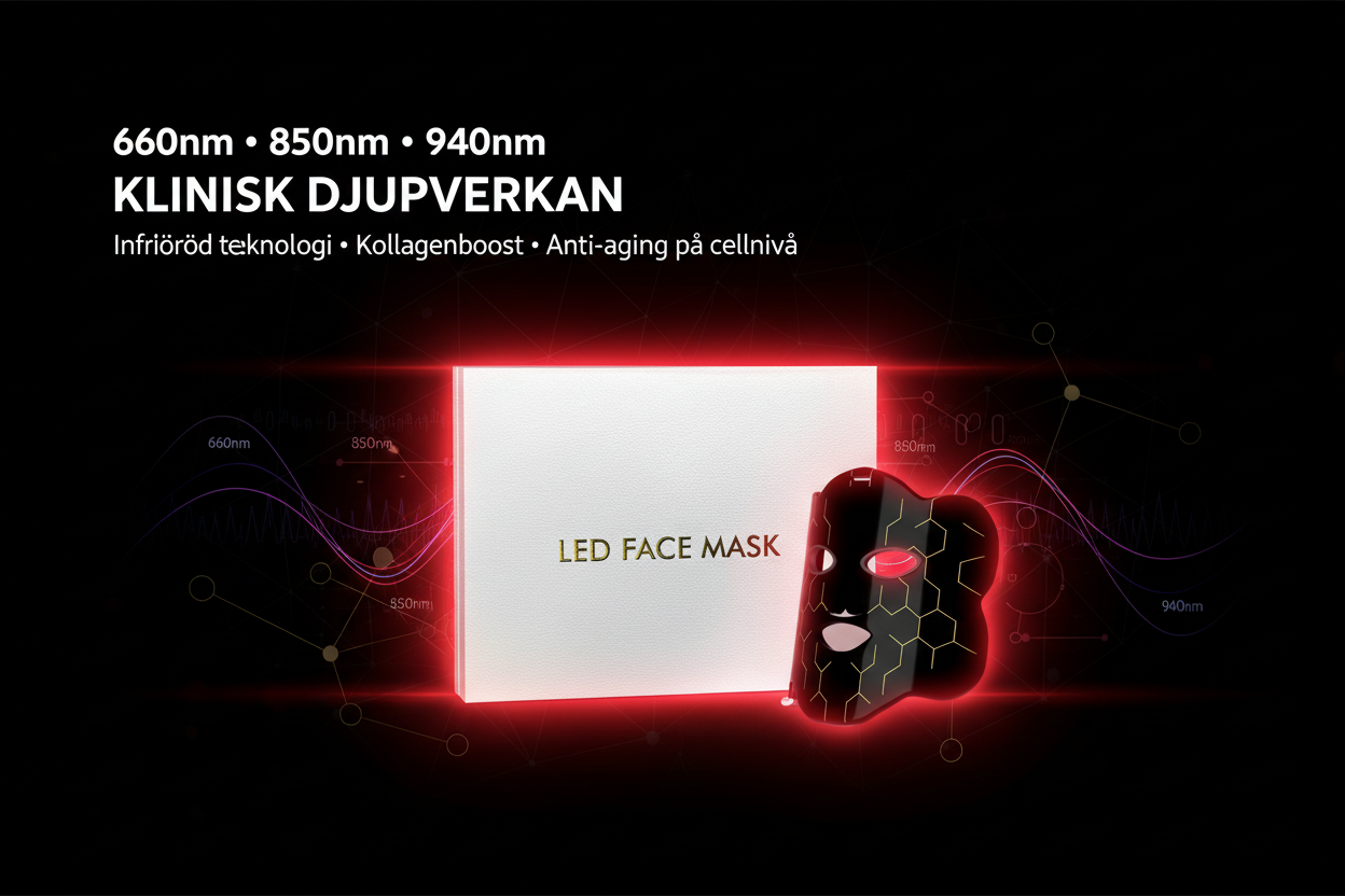 Rödljusterapi Klinisk Mask