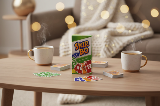 Skip-Bo familjekvällsbild