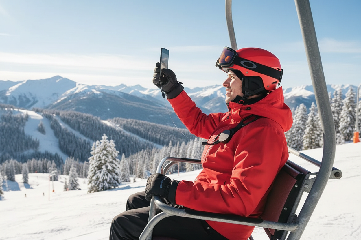 Steg 1 - Tar foto med korrekt fäste