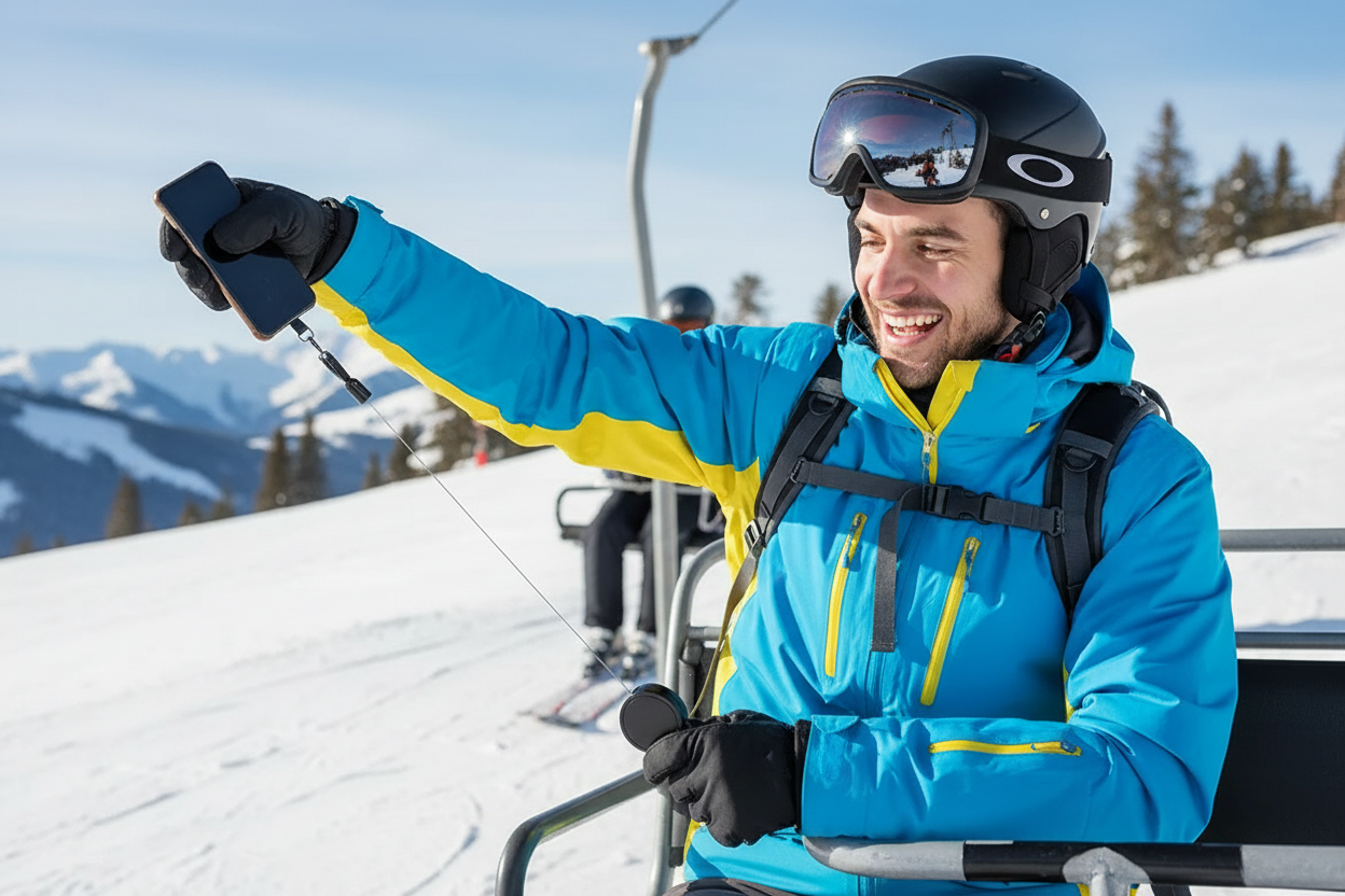 Steg 5 - Drar upp mobilen