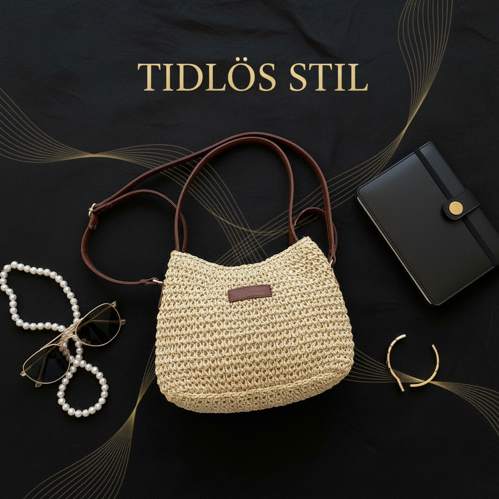 Tidlös stil - Niche stråväska