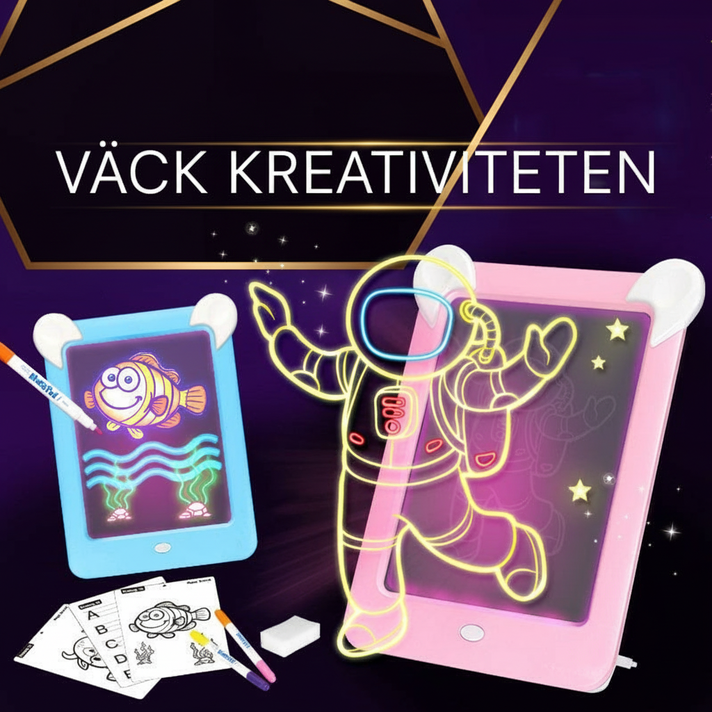 Väck kreativiteten med Ritbräda LED