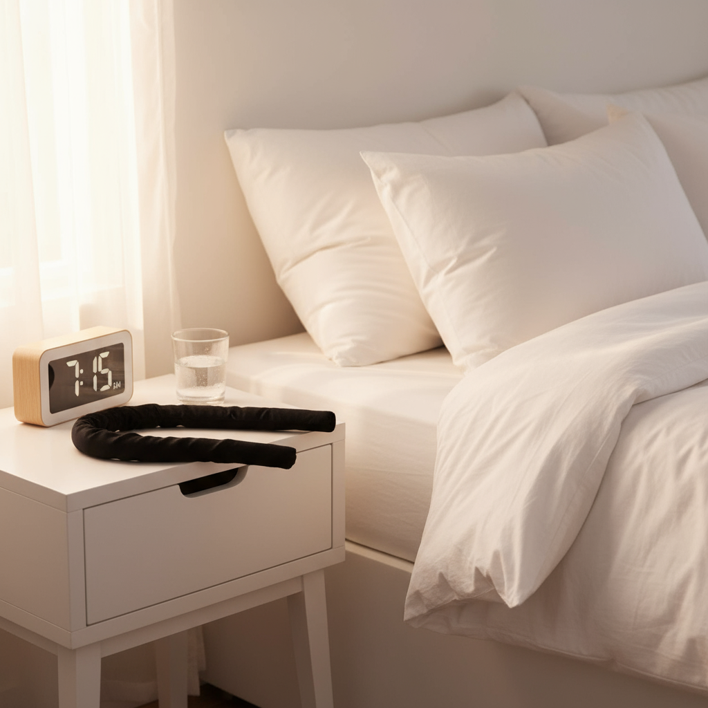 Värmefria hårlockar sovrum